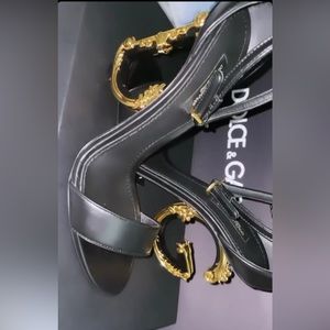 Dolce & Gabbana Nappa Heels size 38.